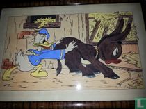 Donald Duck mit Esel