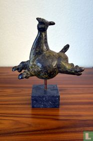 MohanA-bronze sculpture "Pim jumps" (medium)