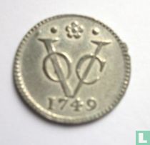 VOC 1 duit 1749 Holland (replica)
