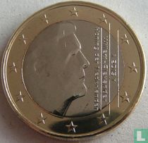 Netherlands 1 euro 2015