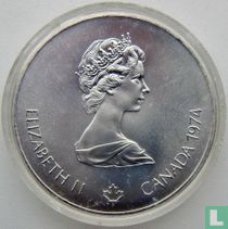 Canada 5 dollars 1974 "XXI Olympics in Montreal - Athlete with torch"
