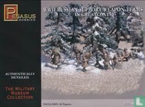 WW2 Russian support weapon teams in greatcoats