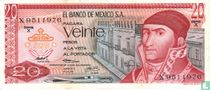 Mexique 20 Pesos