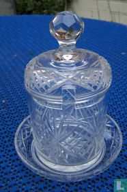 Crystal jam jar
