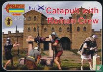 Catapult with Roman Crew