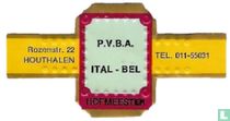 P.V.B.A. Ital - Bel - Rozenstr. 22 Houthalen - Tel. 011-55031 