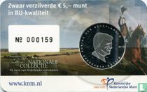 Pays-Bas 5 euro 2015 (coincard - BU) "200 years Battle of Waterloo"