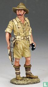 Aussie Officer with Binos