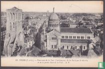 Panorama de la Tour Charlemagne, de la Basilique St-Martin et de la partie Ouest de la Ville