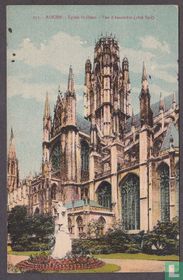 Rouen, Eglise St-Ouen - Vue d'ensemble (cote sud)