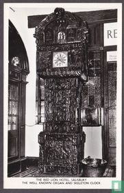 The Red Lion Hotel, Salisbury - The well known Organ and Skeleton Clock