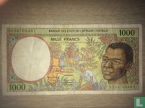 États d'Afrique centrale 1000 Francs (C-Congo)
