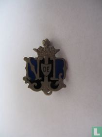 De N D met anker kroon