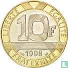 France 10 francs 1998