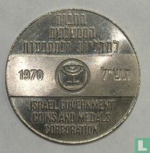 Israel 1970 Season's Greetings (etrog & palm)