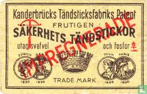 Säkerhets Tändstickor - "kroon"