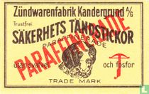 Säkerhets Tändstickor - "hond"