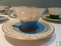 Granit - Hungary - 'funnel' cup and saucer