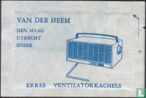 Van der Heem - Erres Ventilatorkachels