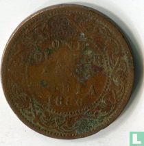 British India ¼ anna 1886 (Bombay)