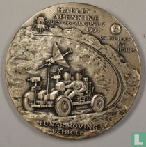 USA  Apollo XV space  1971 (Silver)