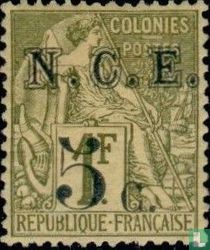 Allegory, overprinted 