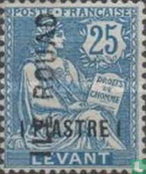 MOUCHON type, with hand stamp