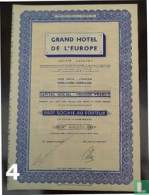 GRAND HOTEL DE L'EUROPE