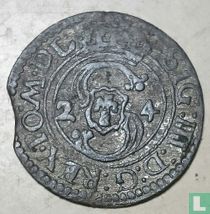 Lituanie 2 denari 1624 (Wilno) 