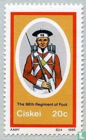 Uniformen, het 98e Regiment Infanterie