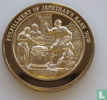 USA  Bible - Fulfillment Of Jephthah's Rash Vow  1970