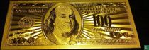 United States 100 dollars 1934 (Gold-Layered)