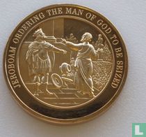 USA  Bible - Jeroboam Ordering Man Of God Seized  1970