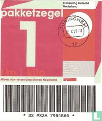 Parcel post stamp