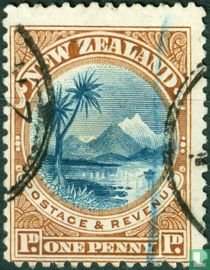 Lac Taupo et le mont Ruapehu