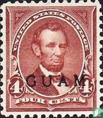USA Briefmarken mit Aufdruck 
