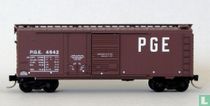 Gesloten wagen PGE