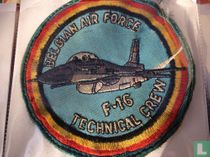 Belgian Air Force F-16 Techn. crew