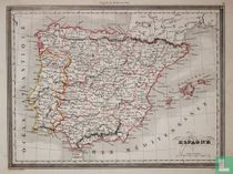 Carte Espagne, Spanje