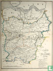 Carte de la Flandre Orientale