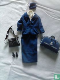 Barbie Stewardess American Airlines