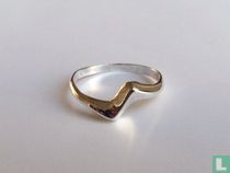 Zilveren ring maat 54,5