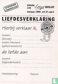 A000208 - Loesje "Liefdesverklaring"