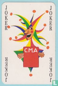 Joker, France, C.M.A. by James Hodges, Speelkaarten, Playing Cards