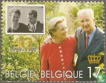 Huwelijksverjaardag van Albert II en Paola kopen