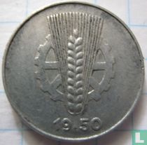 DDR 5 Pfennig 1950