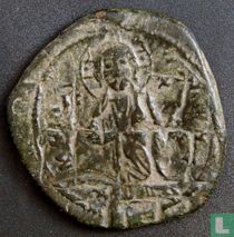 Empire byzantin, AE Follis, 1059-1067 AD, Constantin X Doukas, Constantinople