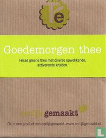 Goedemorgen thee