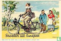 Opa door het dolle heen, is met de bromfiets snel ter been