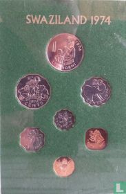 Swaziland mint set 1974 (PROOF)